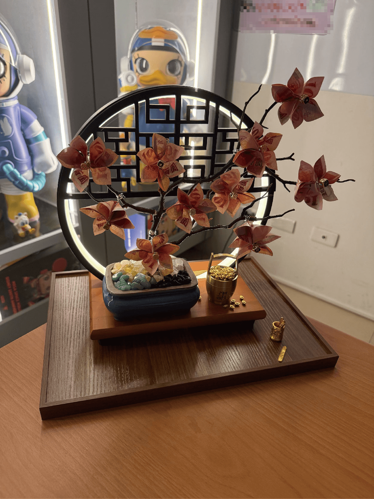 高雄開幕送禮推薦：獨家設計「錢花」與聚寶盆，為趙老闆廣納財氣的第3張圖片